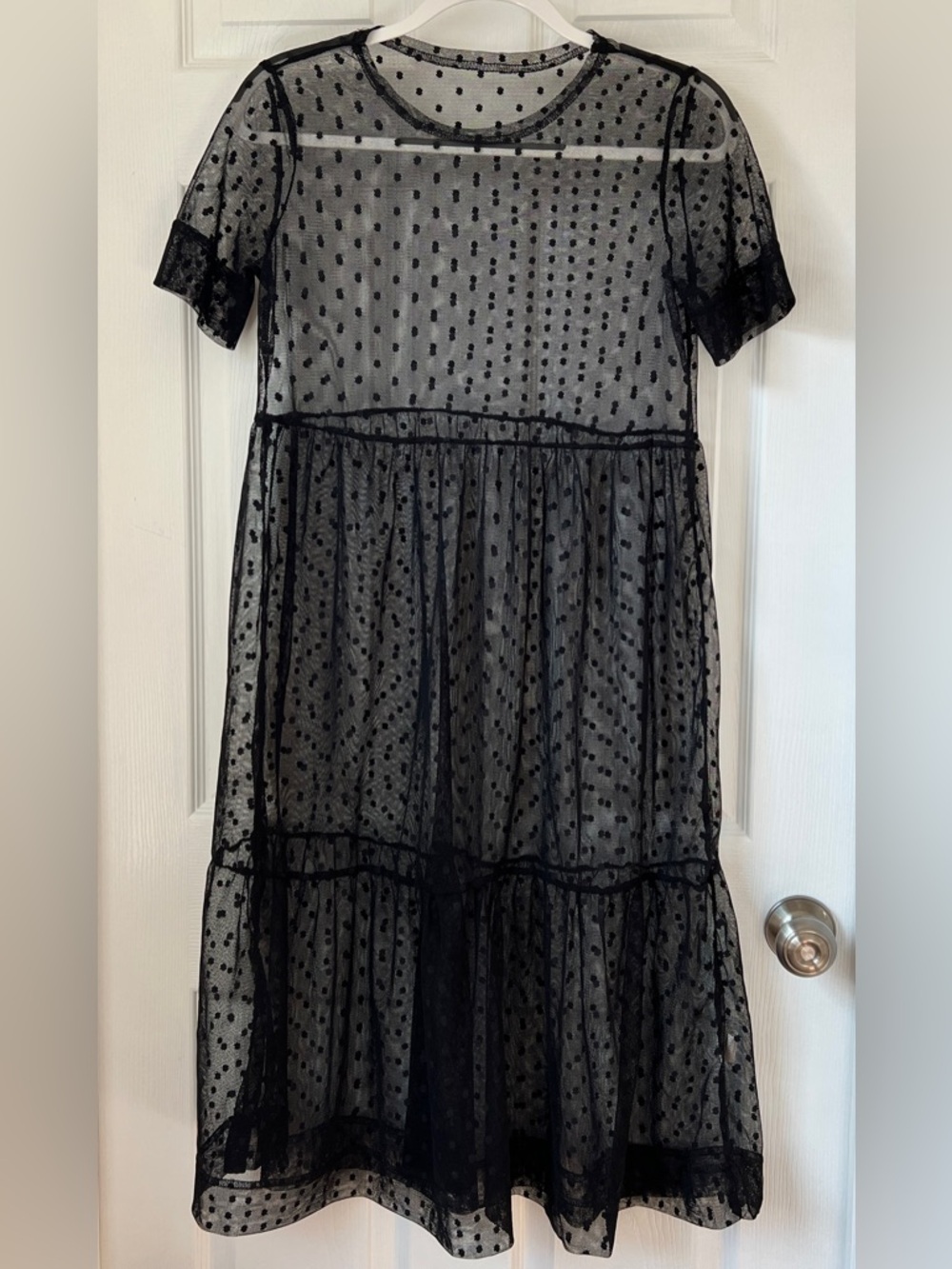 Women’s sheer mesh dress